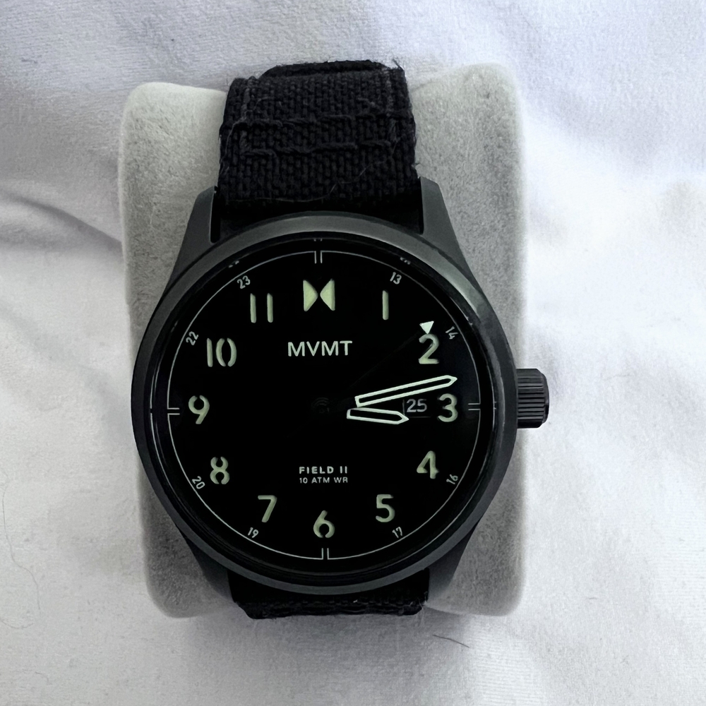 MVMT Black Field II Watch